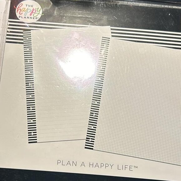 Happy Planner - Paper Refill - 40sheets - Lined Paper - NEW - Picture 2 of 2